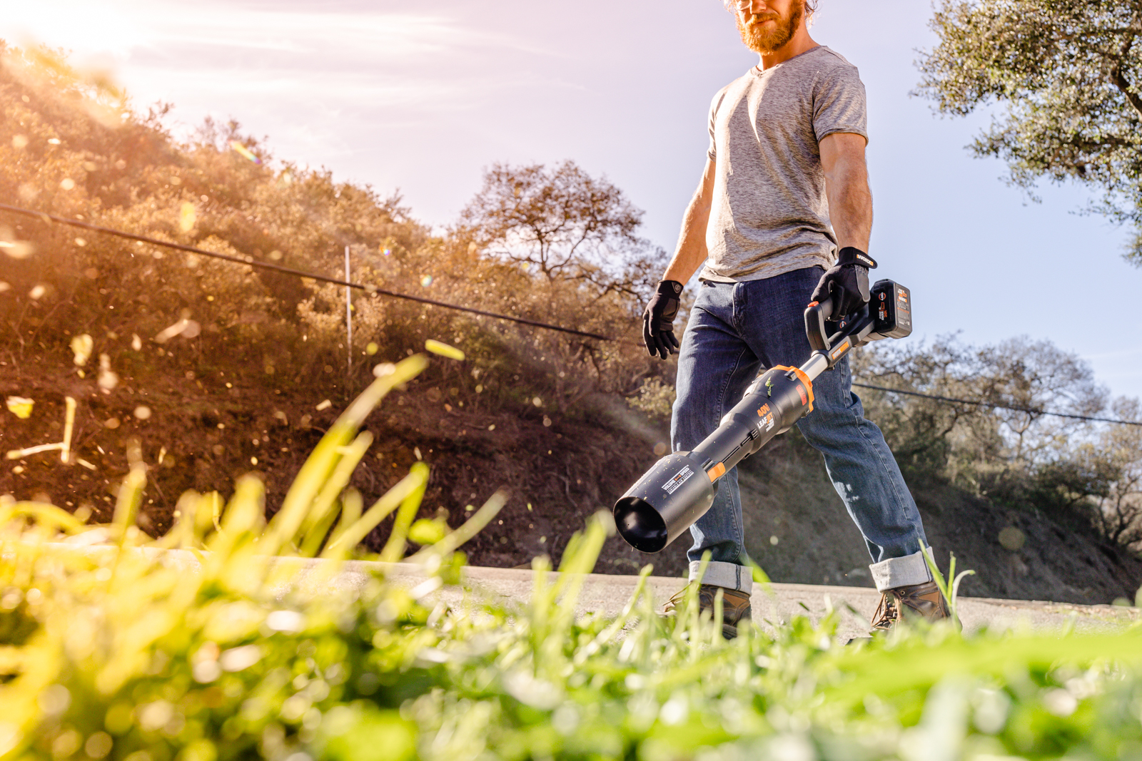 Soplador Compact Leafjet BL NITRO 40V (2*20V) (S/bat)